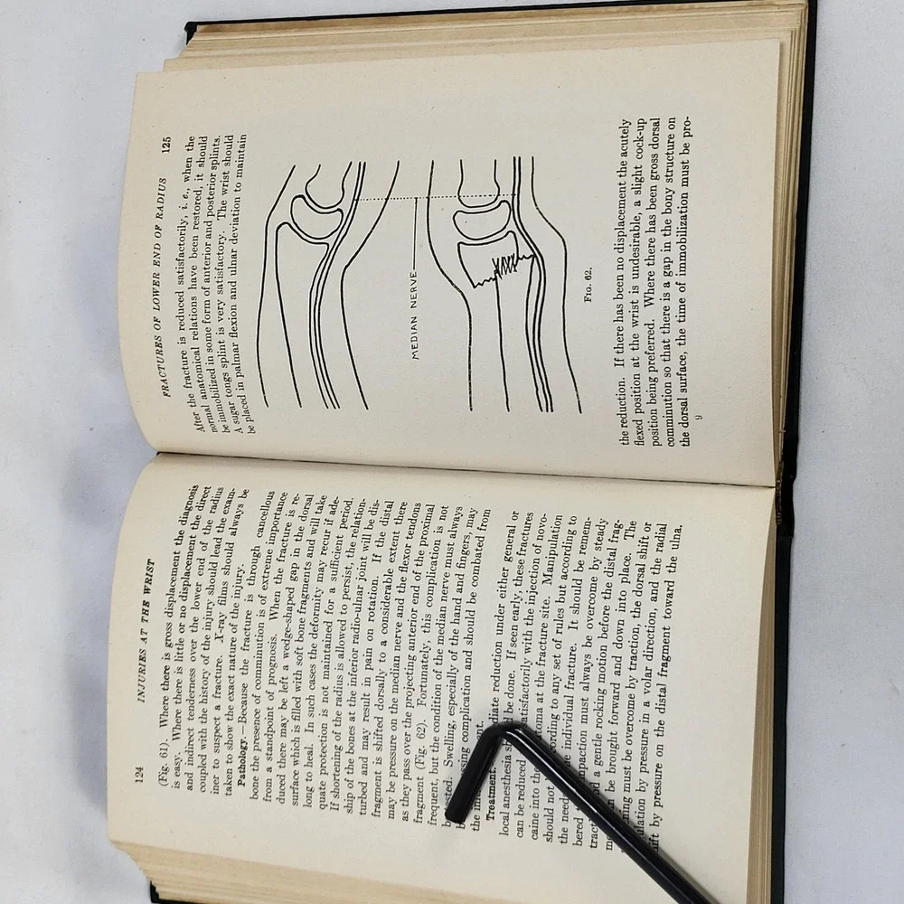 1947 A Manual of Fractures and Dislocations Barbara Stimson 2nd Ed Medical Book